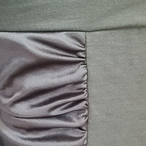 Dark Hunter Green Zipper Back Strapless Mini Going Out Dress - Picture 6 of 7